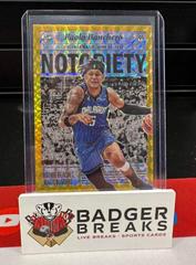 Paolo Banchero [Gold] #6 Basketball Cards 2022 Panini Mosaic Notoriety Prices