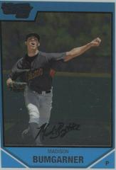 Madison Bumgarner Baseball Cards 2007 Bowman Chrome Draft Picks & Prospects Prices