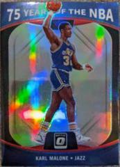 Karl Malone Basketball Cards 2021 Panini Prizm 75 Years of NBA Optic Prices