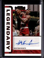 Hakeem Olajuwon [Bronze] #LC-HOW Basketball Cards 2022 Panini Contenders Legendary Autographs Prices