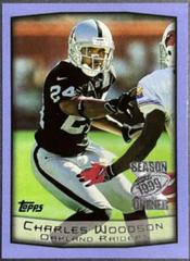 Charles Woodson #28 Football Cards 1999 Topps Season Opener Prices