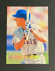Orlando Palmeiro #53 Baseball Cards 1996 Fleer Tiffany Prices