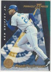 Ken Griffey Jr #139 Baseball Cards 1997 Pinnacle X Press Prices