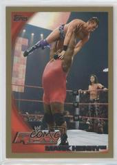 Mark Henry [Gold] Wrestling Cards 2010 Topps WWE Prices