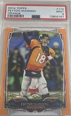 Peyton Manning [Orange] #174 Football Cards 2014 Topps Prices