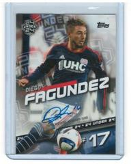Diego Fagundez [Autograph] Soccer Cards 2016 Topps MLS Prices
