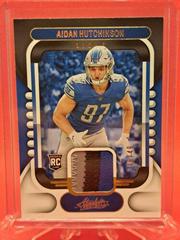 Aidan Hutchinson [Gold] Football Cards 2022 Panini Absolute Rookie Materials Prices