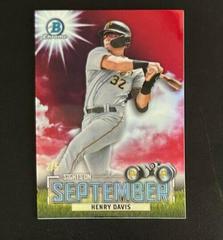Henry Davis [Red] #SOS-18 Baseball Cards 2023 Bowman Sights on September Prices