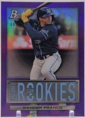 Wander Franco [Purple] Baseball Cards 2022 Bowman Platinum Renowned Rookies Prices