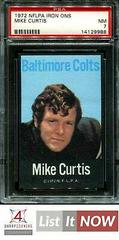 Mike Curtis Football Cards 1972 NFLPA Iron Ons Prices