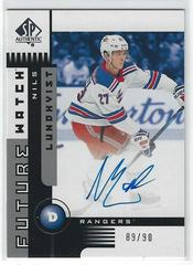 Nils Lundkvist [Autograph] Hockey Cards 2021 SP Authentic 2001-02 Retro Future Watch Prices