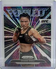 Zhang Weili [Mojo] #28 Ufc Cards 2023 Panini Prizm UFC Fearless Prices