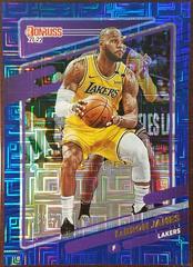 LeBron James [Choice Blue] Basketball Cards 2021 Panini Donruss Prices