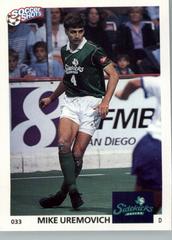 Mike Uremovich Soccer Cards 1991 Soccer Shots MSL Prices
