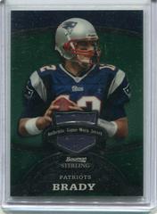 Tom Brady [Jersey Green] #52 Football Cards 2008 Bowman Sterling Prices