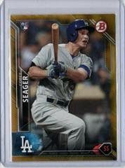 Corey Seager [Gold] #150 Baseball Cards 2016 Bowman Prices