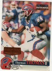Thurman Thomas [Double Intensity] Football Cards 1996 Pro Line II Intense Prices