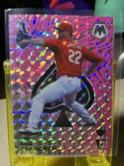 Jack Flaherty [Pink Fluorescent] Baseball Cards 2021 Panini Mosaic Aces Prices