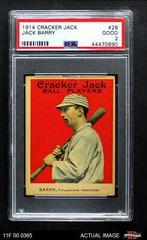 Jack Barry #28 Baseball Cards 1914 Cracker Jack Prices