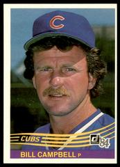 Bill Campbell #555 Baseball Cards 1984 Donruss Prices