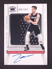Zach Collins [Autograph Relic] #223 Basketball Cards 2017 Panini Crown Royale Prices