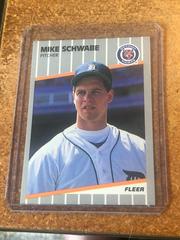Mike Schwabe #U-32 Baseball Cards 1989 Fleer Update Prices