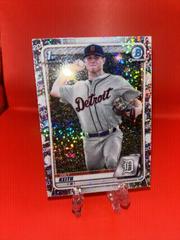 Colt Keith [Chrome Sparkle Refractor] #BD-54 Baseball Cards 2020 Bowman Draft Prices