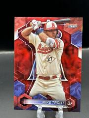 Mike Trout [Red] #44 Baseball Cards 2023 Bowman's Best Prices
