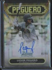 Liover Peguero #SSA-LP Baseball Cards 2022 Bowman Sterling Signage Autographs Prices