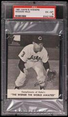 Woodie Held Baseball Cards 1961 Kahn's Wieners Prices