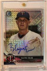 Blayne Enlow Baseball Cards 2018 Bowman Mega Box Chrome Autographs Prices