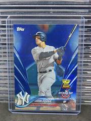 Aaron Judge [Batting Blue Foil] Baseball Cards 2018 Topps Opening Day Prices