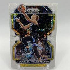 Courtney Vandersloot [White Sparkle] Basketball Cards 2022 Panini Prizm WNBA Prices
