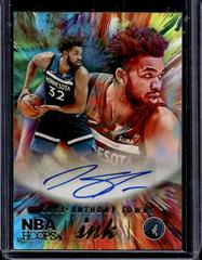 Karl Anthony Towns Basketball Cards 2022 Panini Hoops Ink Autographs Prices
