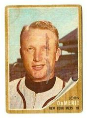 John DeMerit #4 Baseball Cards 1962 Venezuela Topps Prices