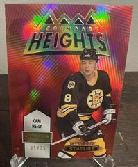 Cam Neely [Red] #LH-1 Hockey Cards 2021 Upper Deck Stature Legendary Heights Prices