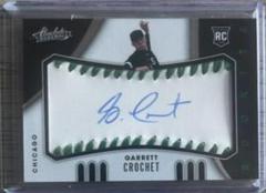 Garrett Crochet [Material Signature Green] #161 Baseball Cards 2021 Panini Absolute Prices