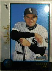 Carlos Lee Baseball Cards 1998 Bowman Chrome Golden Anniversary Prices