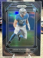 Aidan Hutchinson [Blue] #PB-16 Football Cards 2022 Panini Chronicles Prizm Black Prices
