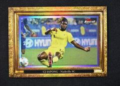 CJ Sapong #P-8 Soccer Cards 2022 Finest MLS PITCHuresque Prices