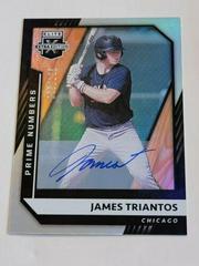 James Triantos [Prime Numbers A] #56 Baseball Cards 2021 Panini Elite Extra Edition Prices