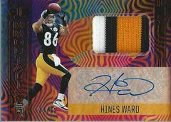 Hines Ward [Red] Football Cards 2021 Panini Illusions Immortalized Jersey Autographs Prices