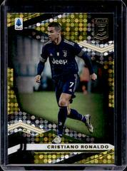 Cristiano Ronaldo [Gold Circles NA] Soccer Cards 2020 Panini Chronicles Elite Serie A Prices