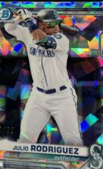 Julio Rodriguez [Aqua] #BCP-231 Baseball Cards 2021 Bowman Chrome Sapphire Prospects Prices