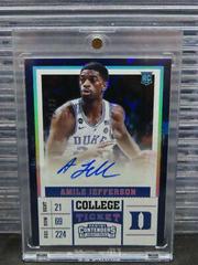 Amile Jefferson [Autograph Cracked Ice] #128 Basketball Cards 2017 Panini Contenders Draft Picks Prices