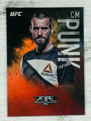 CM Punk [Red] Ufc Cards 2017 Topps UFC Fire Prices