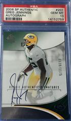 Greg Jennings #SP-GJ Football Cards 2006 SP Authentic Autographs Prices