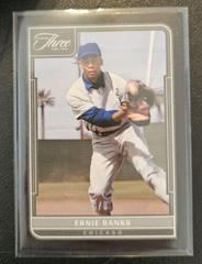 Ernie Banks [Black] #5 Baseball Cards 2022 Panini Three and Two Prices