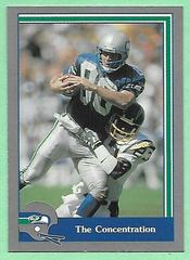 The Concentration #44 Football Cards 1989 Pacific Steve Largent Prices