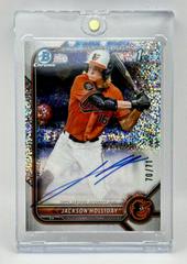 Jackson Holliday [Sparkle] #CDA-JH Baseball Cards 2022 Bowman Draft Chrome Autographs Prices